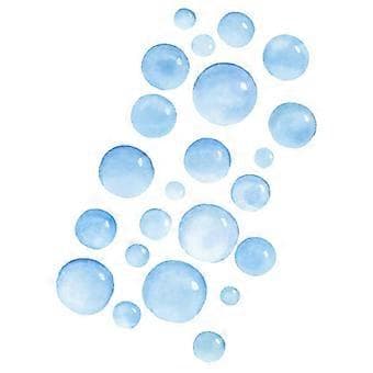 Bubbles Wall Decal Sticker Removable Bubbles Decals Bathroom Wall Art Decoration