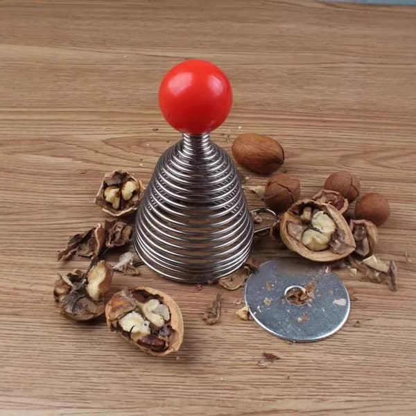Spring Nutcracker, Walnut Cracker and Machine, Nutcracker, Ergonomic Nutcracker