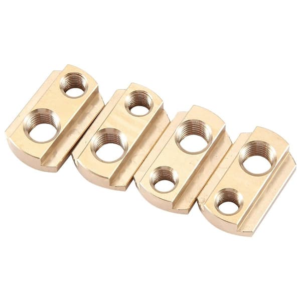 4 pcs Sliding T-nuts with Machine Thread Screw Hydrofoil Mounting T-nuts M6 and M8 for all Hydrofoils
