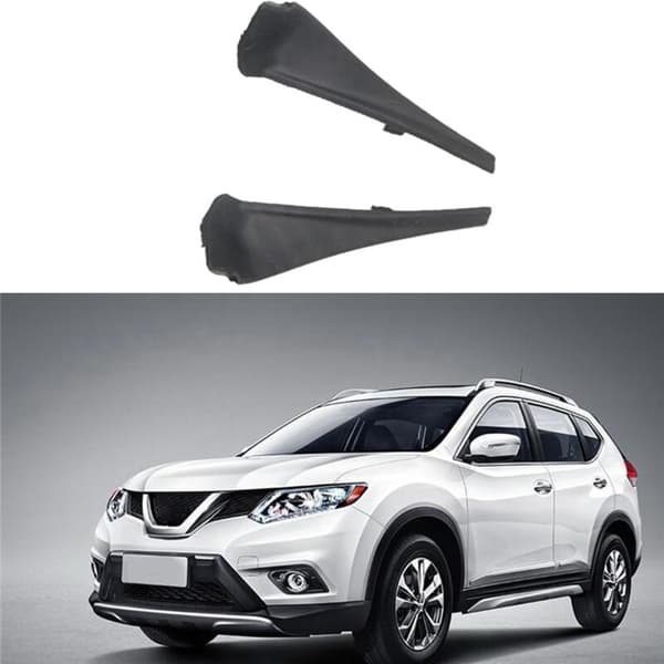 8x Forrudeviskerbladskappe Sidepanel Deflektorplade til Xtrail T32 Rogue 2014-2020