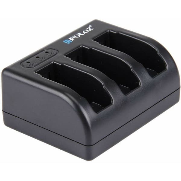 3-kanals batteriladehubb parallell multi-strømadapter for Hero6 / 5 Ahdbt-501