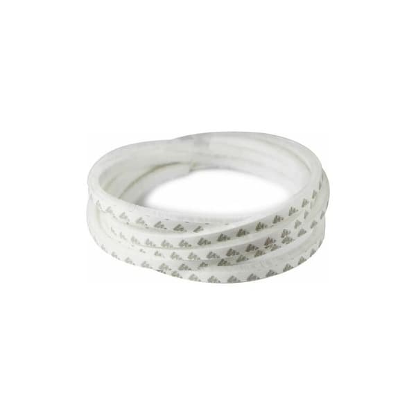 Self-adhesive dust brush for movable windows and doors 9 mm x 9 mm (white). DRIVE