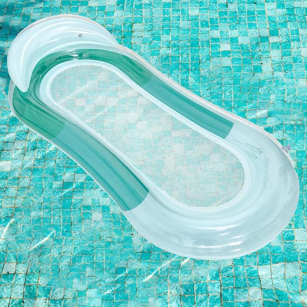 Voksen Pool Flydende Flåde, Flydende Hængekøje, Oppustelig Flydende Flåde, Pool Luftpude Sofa Flydende Stol Senge, Perfekt til at Flyde