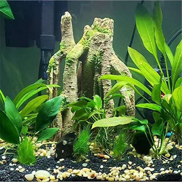 Aquarium Creative Landscape Simulation: Sinking Trees, Tree Branches, Tree Roots, Aquariums