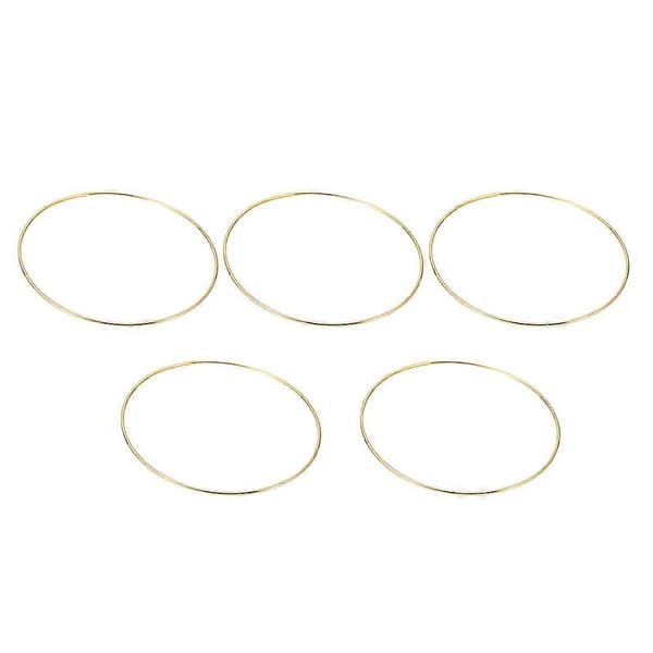 5 Pieces Dream Catcher Large Circles DIY Tools Iron Circles Round Iron Accessories