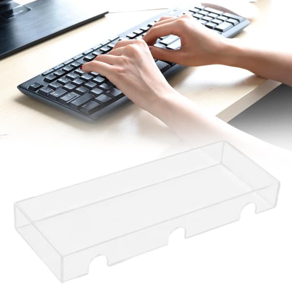 Acrylic Keyboard Dust Cover, Keyboard Protector, Protective Case Portable Transparent Acrylic Keyboard Cover, Clear