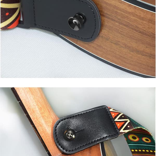 1 stycken gitarrbandlås metallbandknappar metalländstift platt huvud för akustisk klassisk elgitarr (förpackning med 12) (silver)