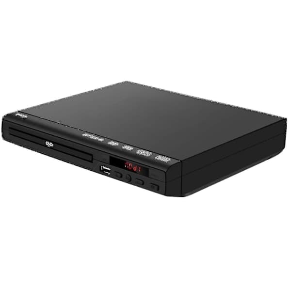 DVD Player for TV, Region Free DVD CD Player AV Output Built-in PAL/NTSC, USB Input, Remote Control-FA-
