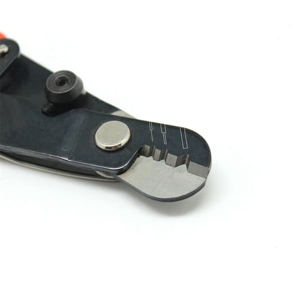 Three-step Optical Fiber Stripping Pliers, 3-hole Multifunctional Network Optical Fiber Tool 3 in 1