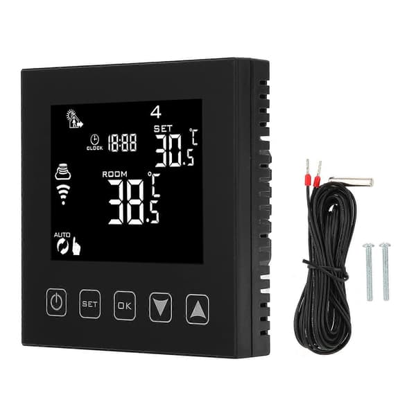 Smart WiFi Floor Heating Thermostat Remote Control AC90-240V 16A Temperature Controller