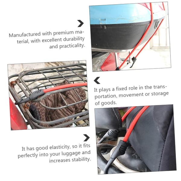 3 elastiske krokstropper