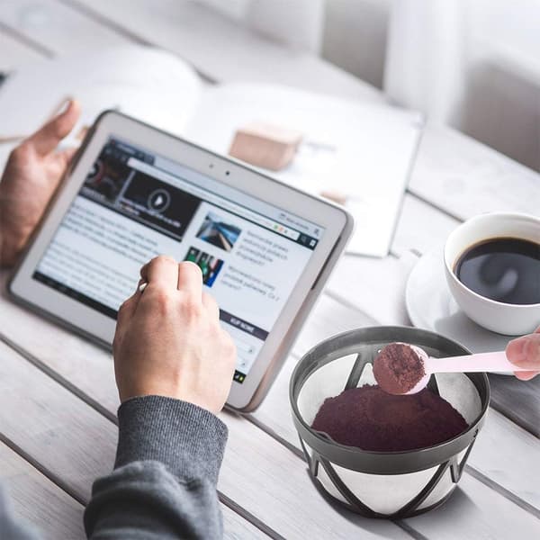 Gjenbrukbart og påfyllbart kaffefilter, gjenbrukbar kaffefilterkurv-FX-