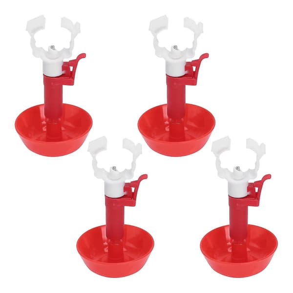 4 stk kyllingnippel vannautomatisk kyllingvannmater