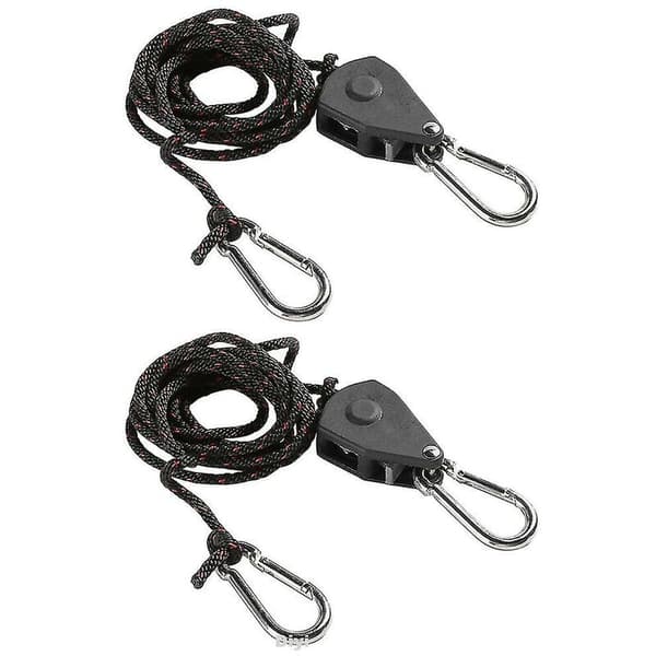 2 st justerbara nylon hållbara bärbara utomhus camping tälttillbehör