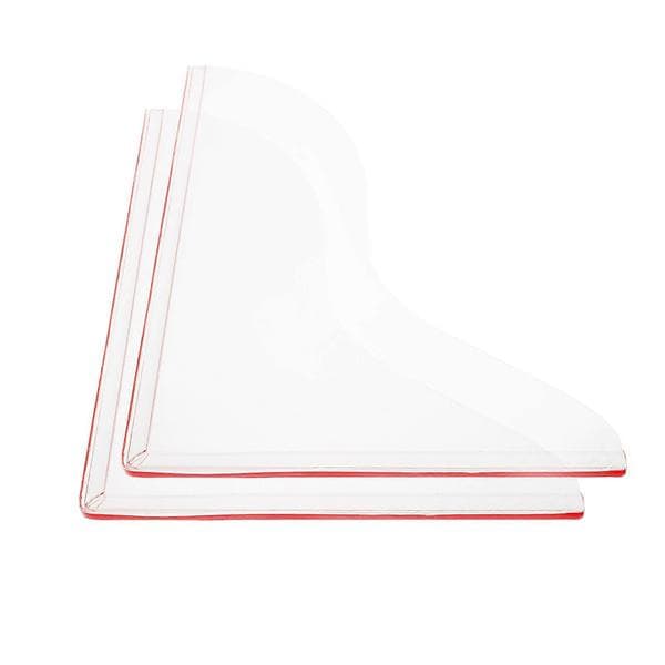 1 Pair Bathroom Shower Splash Guards for Bathtub, Water Protecting Corner Guards