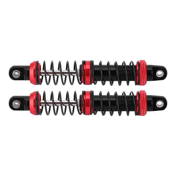 Metal Støddæmper Opgraderingsdele Passer til 1/10 RC Crawler Universal til TRX4 90mm SXC10 D90 Sort