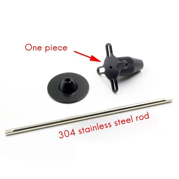 CNC Aluminium GPS Foldbar Antenne Basebeslag Holder til Quadcopter Multicopter Zero Degree APM2.6 2.8 A