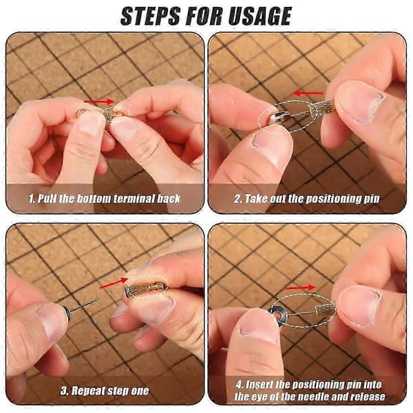 14 st Leather Positioning Needles, Leather Suture Positioning Needle Leather Lock Pin Leather Craft Localized Needles [db]