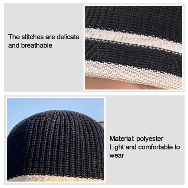 Neulottu Bucket Hat Bob Cap BEIGE