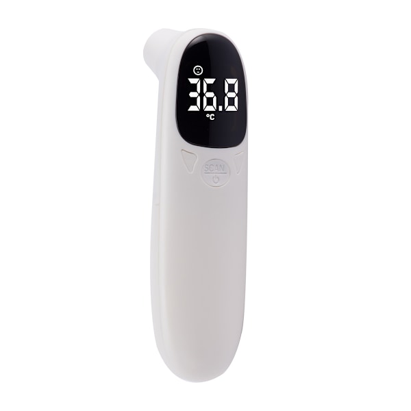 Mini Digital Termometer Vit Infraröd 0 Kontakt Enkel Bärbarhet Hushållsbruk Enkel Användning
