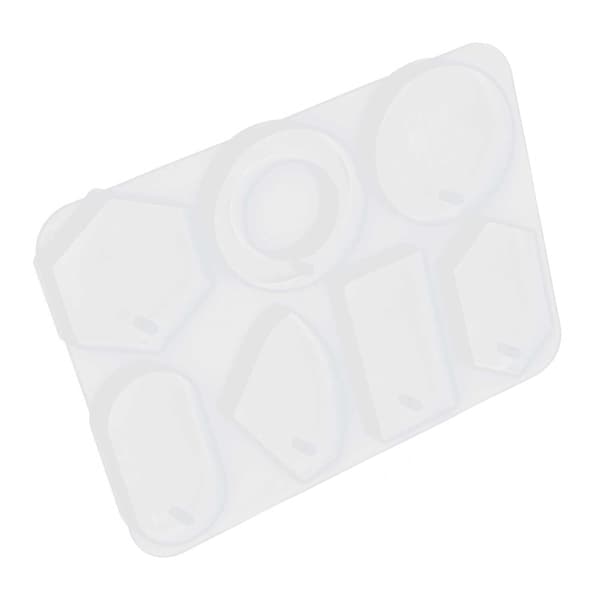 Silikonform Voksflak Aromaterapi Perforert Silikonanheng Drypplim Formsett for DIY Håndlaget