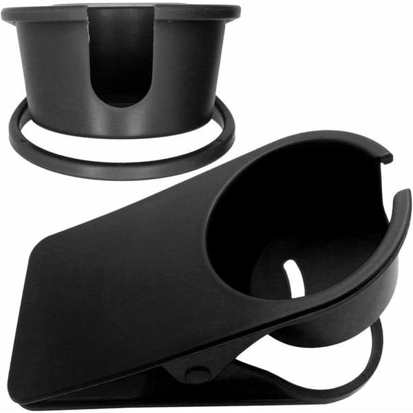 Clip-on drikkeholder til borde og skriveborde