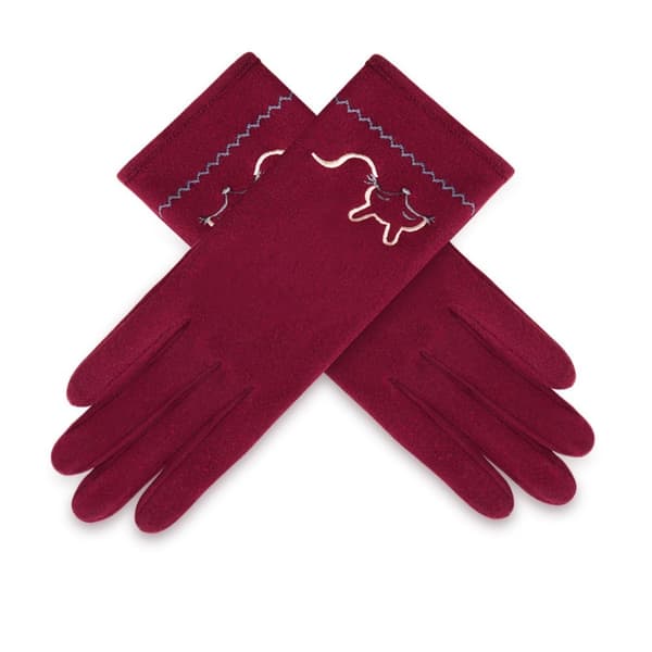Bomuldshandsker Udendørs Cykelhandsker RØDE