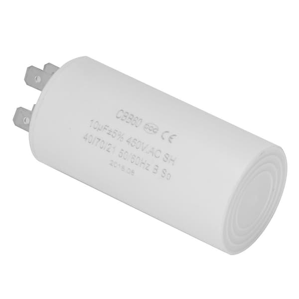 CBB60 Environmentally Friendly Double Insert Motor Start Capacitor 450V 10uf ESR 0.2