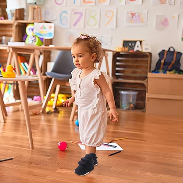 Babyfutter Hyggelige Fleece-futter Bløde Babysko Med Grebssåler