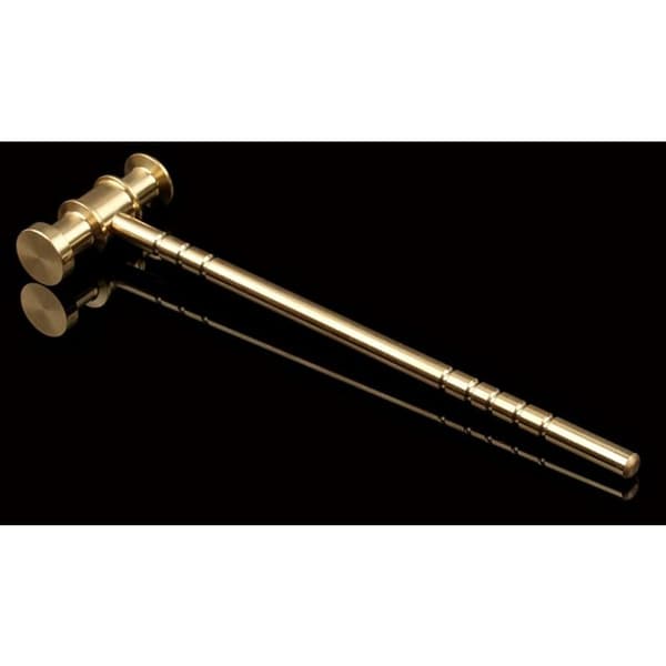 Högkvalitativ mässing L150mm solid hammare DIY för handhammare klockreparation hammare läderhammare handverktyg delar