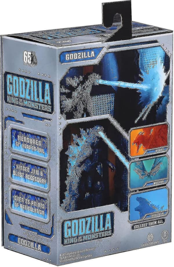Godzilla Actionfigur - Dinosaurleker Godzilla med Atompust