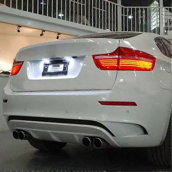 1 par LED-nummerpladelys til W124 W201 W202 bilnummerpladelys