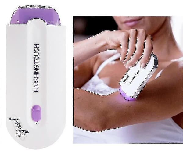 Finishing Touch Hårfjerner Smertfri Epilator Med Mikrovibrationer EU-stik