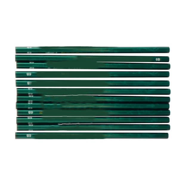 6B Drawing Pencils Drop-Resistant Professional Portable Graphite Pencil Set for Sketching Shading Graphics
