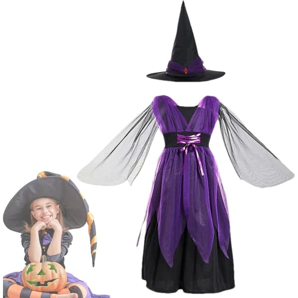 Barn Barnkläder Maskeradkostymer Halloween