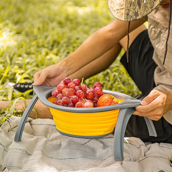Collapsible Colander (Yellow)