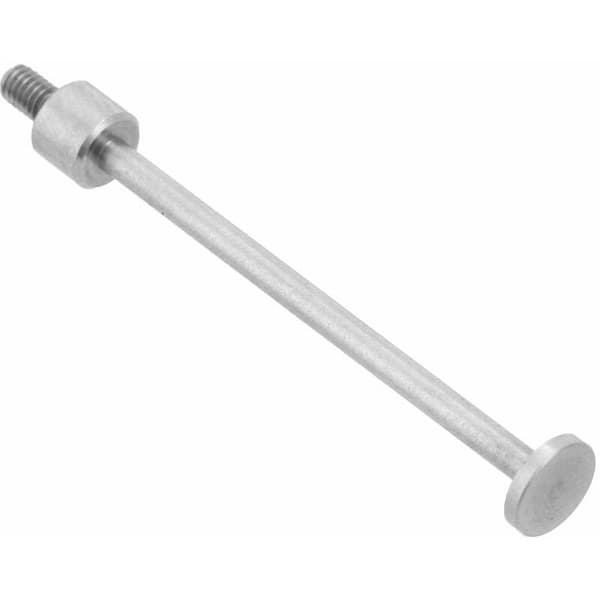 T-shaped M2.5 Thread High-Speed Steel Dial Indicator Probe Flat Contact Points for Dial Gauge (T11)