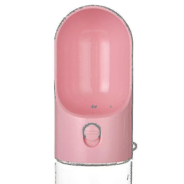 Vannflaske Drikkedispenser 400ml Bærbar Mater Hunder Katter