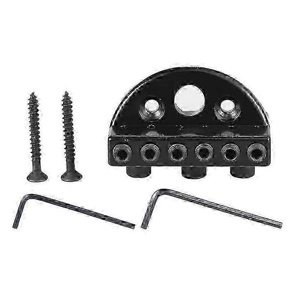Lock Nut Set for 6-String Guitar, Headless Electric Locking Bridge Accessories