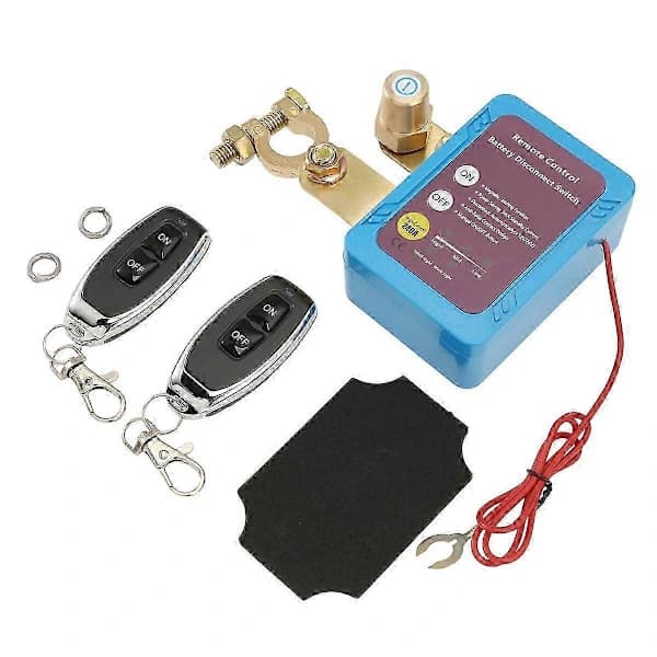 12V 240A Remote Battery Disconnect, Automatic Power Cut-off Switch