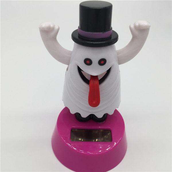 Halloween-gresskar solcelleideer Svingende hodevipper Bilvipper Ca