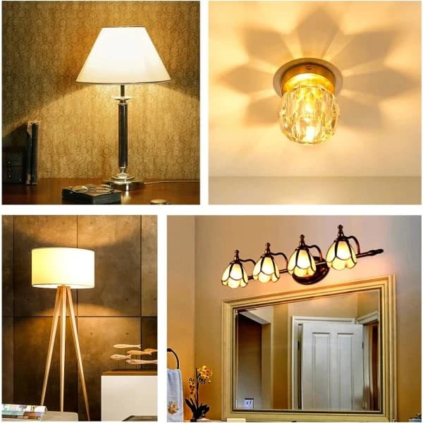 Dimmable G9 LED Bulb, 4W Equivalent to 40W Halogen, 480 LM, Warm White 3000K, Standard G9 Base, 360° Beam Angle with 6-Pack