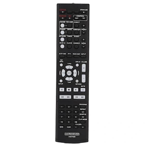 AXD7688 Remote Control for AV System, Replacement Remote Control Compatible with Pioneer XCP01K XCP01 DAB