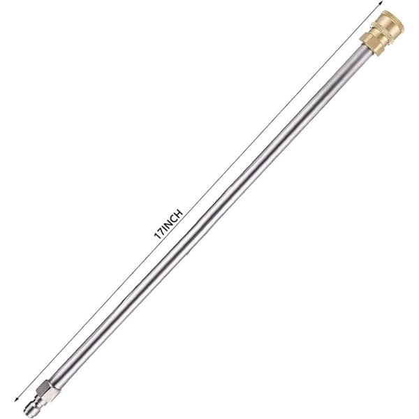 Pressure Washer Extension Wand, Gutter Cleaning Tool, Replaceable Telescoping Lance, Window Cleaning Nozzles