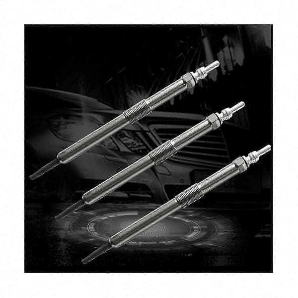 4 stk. turbovarme gløderør kompatible med Actyon & Sports 6641590001 A6641590001 sølv Silver