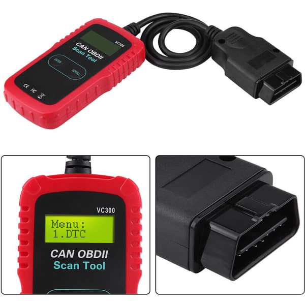 Auto OBDII OBD2 OBD Diagnostisk Scanner Værktøj Fejlkodelæser