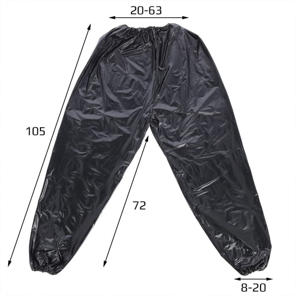Bastudräkt för viktminskning, unisex, svettförbättrande