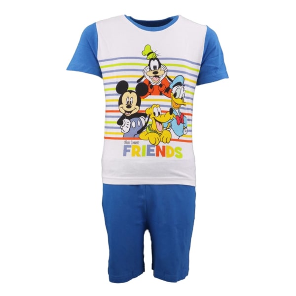 Disney Musse Pijamas kort pyjamas - blå / 122