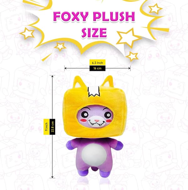 LankyBox Plush with Removable Head Mask