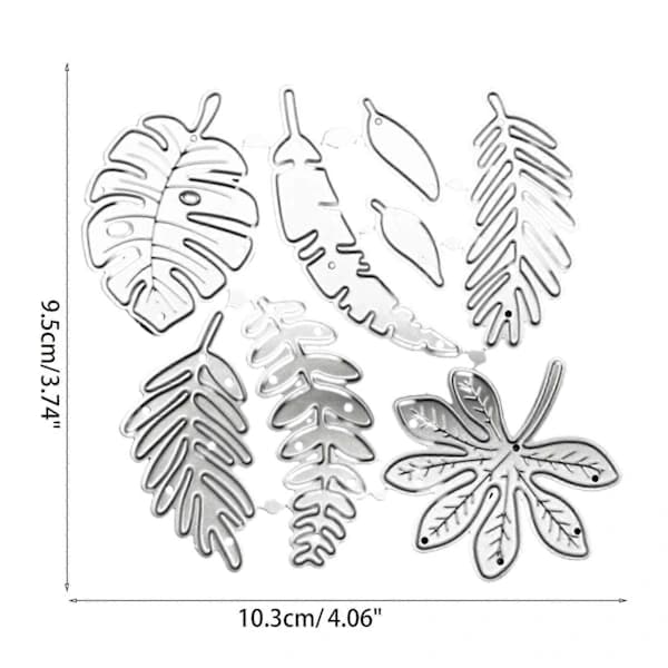 Tree Leaf Metal Cutting Dies Stencils for Card Making, A
